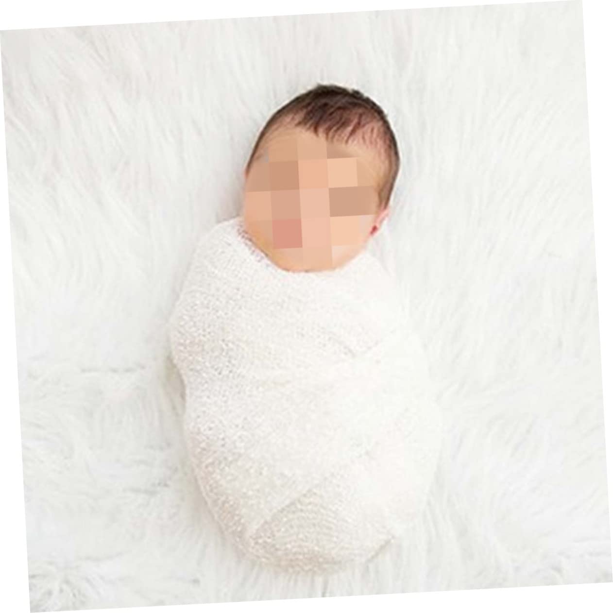Toyvian 3 Set Coperta Per Neonati Coperta Per Fotografia Neonatale Per Fotografia Neonatale Tappetino Per e Fascia Per e 2 pezzi*3