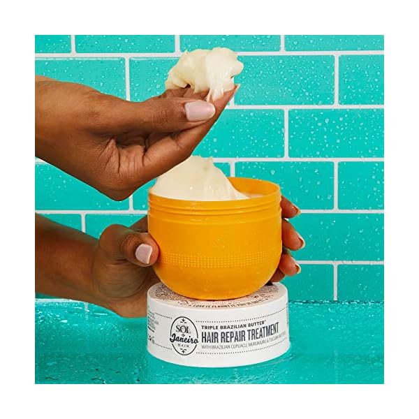 SOL DE JANEIRO Triple Brazilian Butter Damage Repair Hair Mask 238mL/8.0 fl oz.