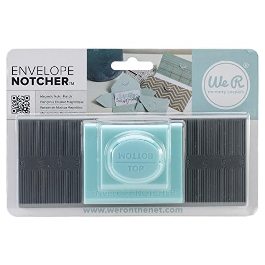 We R Memory Keepers Tools , mehrfarbig - Envelope Notcher, 15,9 x 6,4 x 5,1 cm