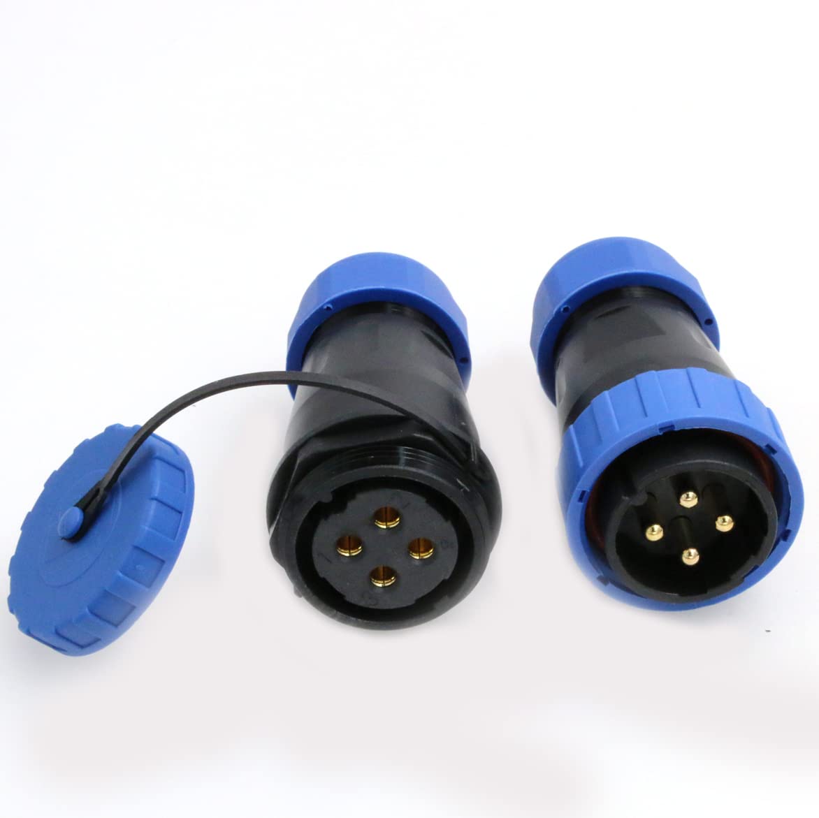 Amazon.com: ZBLZGP TY28 4 Pin Solder-Free Connector Male