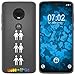 Produktbild PhoneNatic Case kompatibel mit Motorola Moto G7 Silikon-Hülle Pride Beziehung M1