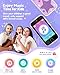 JOYJAM Phone for Kids Age 3-8, 3.5'' Touchscreen Kids Smart Phone for Girls Christmas Birthday Gifts, Learning Toy Phone with Dual Camera, ABC Learning, Habit Tracker for 3 4 5 6 7 8 Year Old