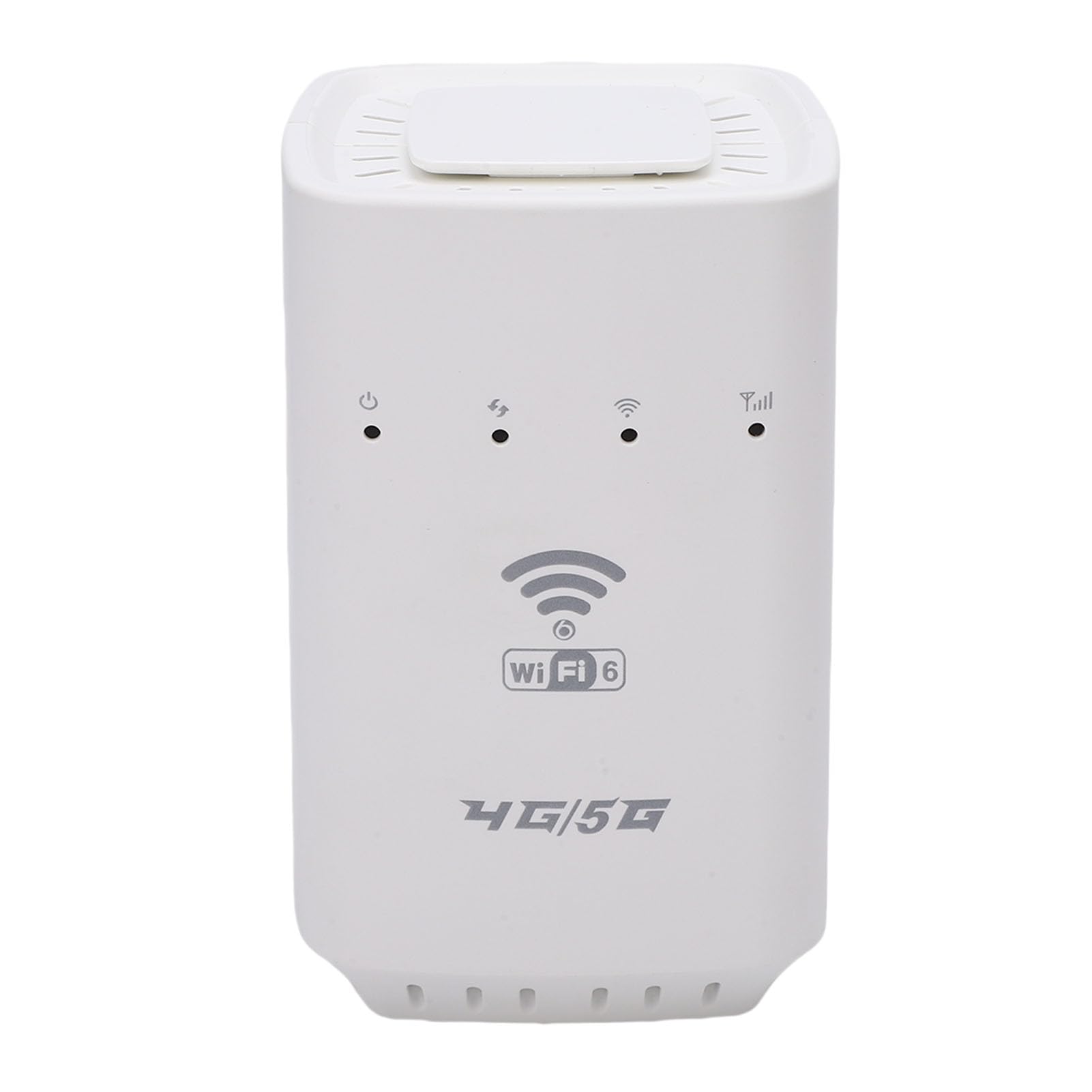 Fockety Router bezprzewodowy WiFi 6 z gniazdem na kartę SIM, szybki router 4G LTE CPE, zasięg 300 m² i 32 urządzenia, interfejs WAN LAN, przenośny punkt dostępu WiFi zasilany