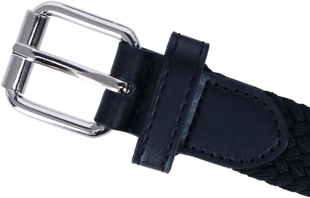 CTM Kids' Elastic Braided Stretch Belt