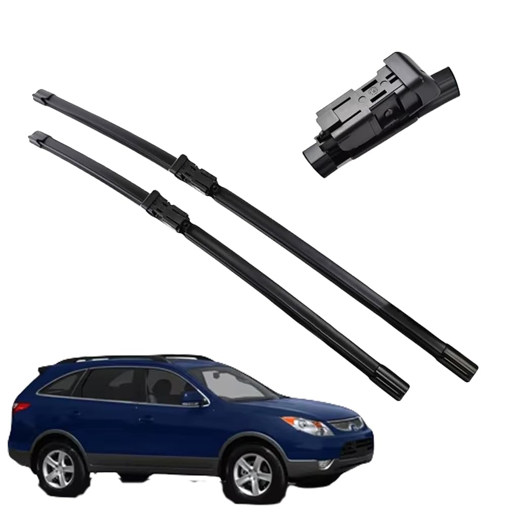 Ensemble balais essuie-glace avant Hyundai Veracruz IX55 caoutchouc 2006-2012