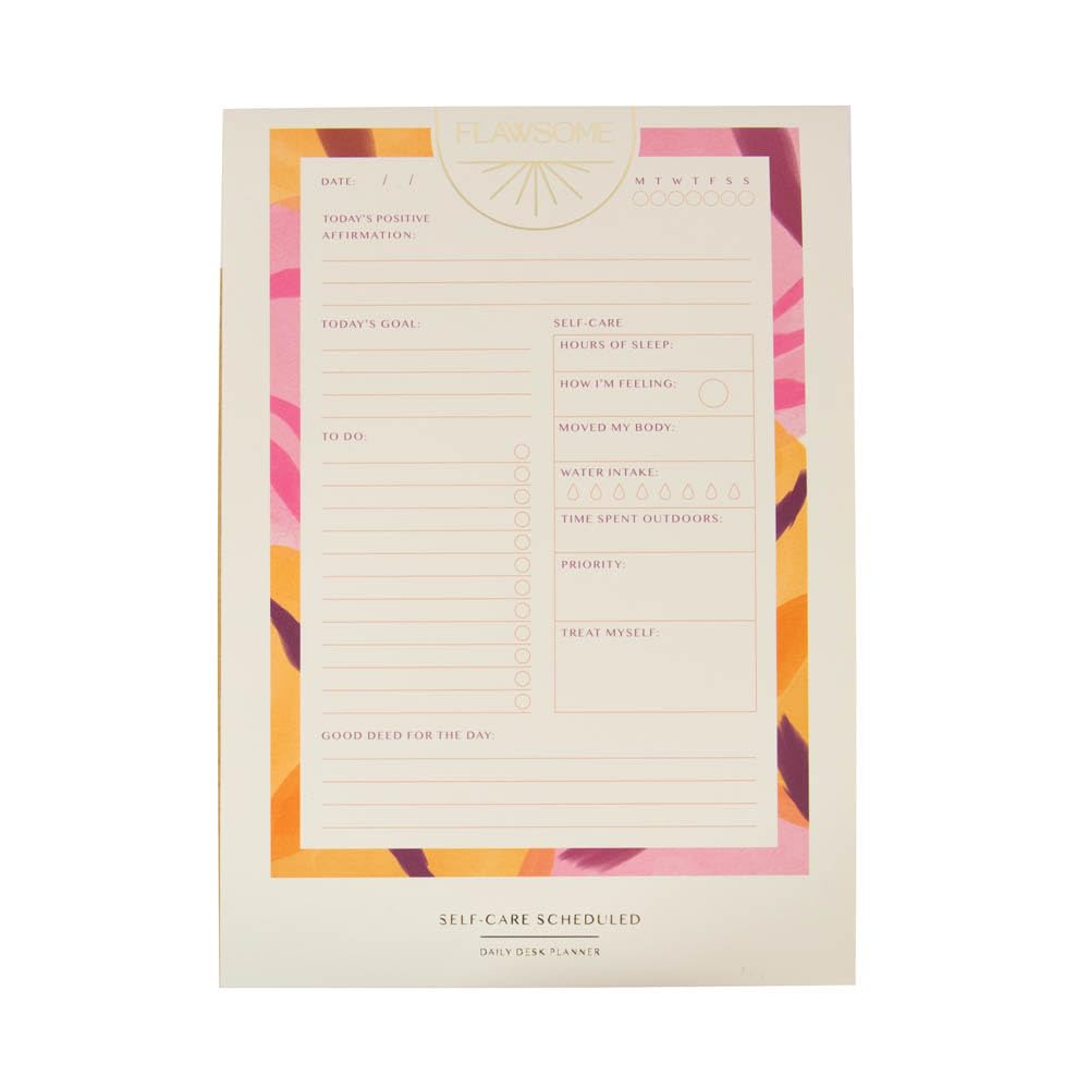 Portico Designs LtdFlawsome Collection - Self-Care Schedule - FLAW10