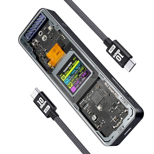 DockCase Smart Boîtier M.2 SSD NVMe...