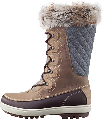 Image of Helly Hansen Womens Garibaldi VL Insulated Winter Boots | Insulated Waterproof Nubuck Leather, Faux Fur Lined, Eco Ortholite Comfort Footbed, Max-Grip Outsole