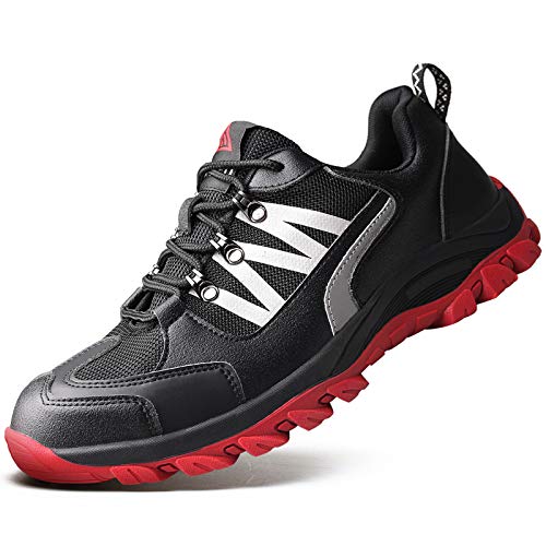 Ucayali Zapato de Seguridad Hombre Zapatilla de Trabajo con Punta de Acero Ligero...