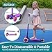 Gotrax KS1 Kids Kick Scooter, LED Lighted Wheels and 3 Adjustable Height Handlebars, Lean-to-Steer & Widen Anti-Slip Deck, 3 Wheel Scooter for Boys & Girls Ages 2-8 and up to 100 Lbs