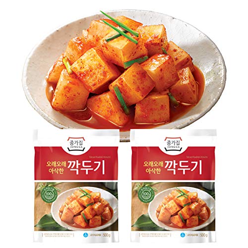 キムチ 韓国キムチ カクテキ 韓国食品 宗家【 宗家カクテキキムチ 500g 2個セット 】 大根 きむち kimchi 韓国 業務用 김치 ご飯のお供 ごはんのおとも