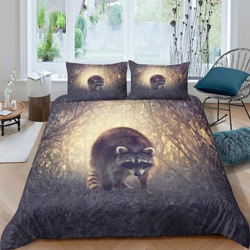 Parure de lit camouflage violet Super King 260x220 en microfibre