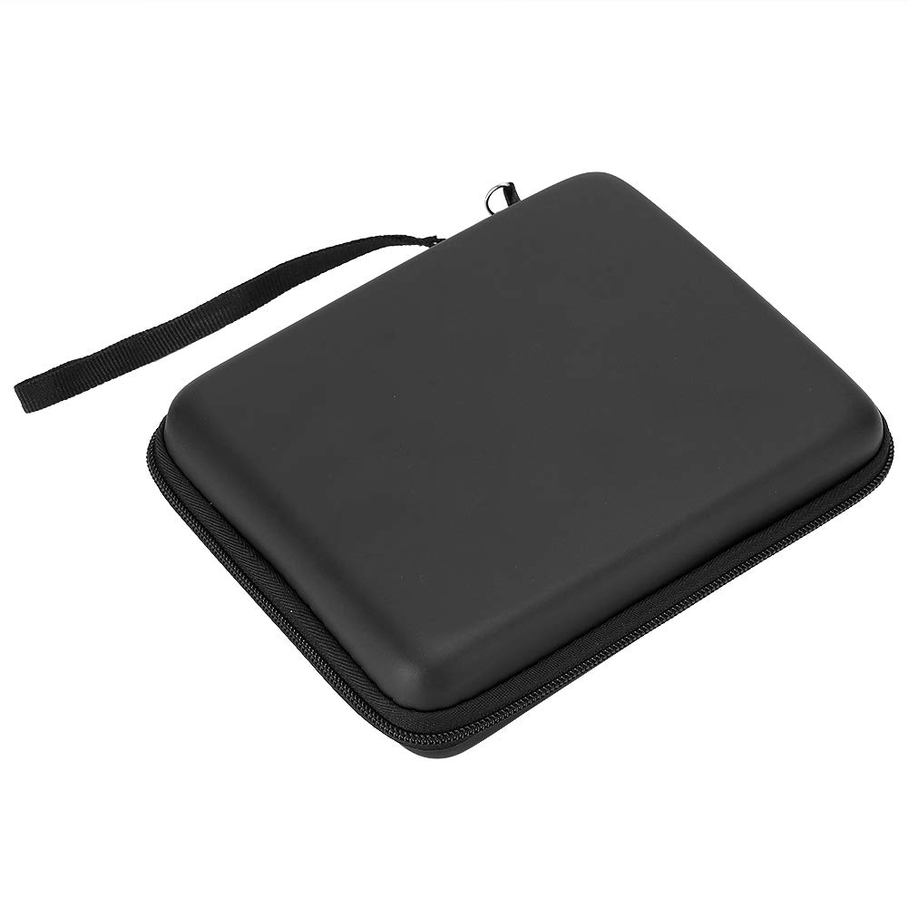Cocoarm Borsa Portaoggetti da 2 Pezzi Custodia Protettiva Rigida in EVA Borsa Portaoggetti per Console di Gioco Portatili con Doppia Cerniera Design Antiurto per Viaggi Giornalieri 2DS (BLACK)