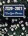 2020-2021 Two Year Planner: Daisy Flower Cover | 2020 Planner Weekly and Monthly | Jan 1, 2020 to Dec 31, 2021 | Calendar Views