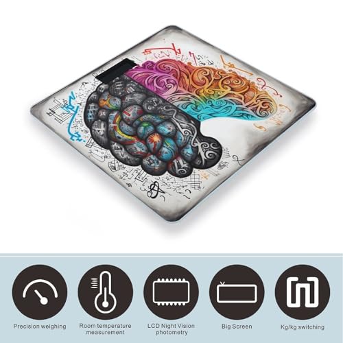 Báscula Digital de Vidrio Templado para Baño Precisa miniatura 3