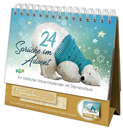 Preisvergleich Produktbild ROTH SprücheAdventskalender ´Eisbär´ 4028279800035