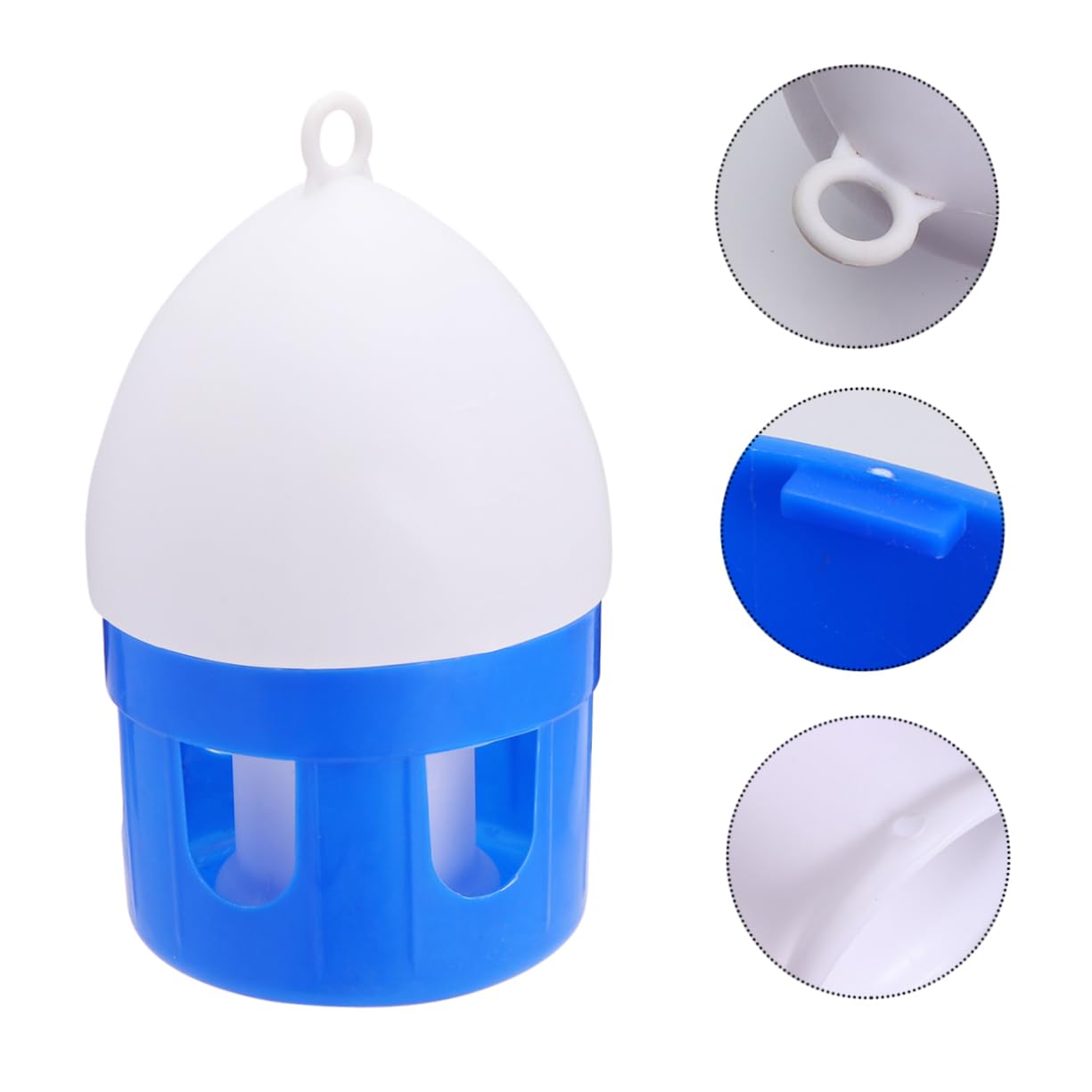 HEMOTON Distributore per Uccelli Abbeveratoio per Pappagalli e Piccioni Facile da e Resistente Accessori per Alimentazione Avicola per Negozi
