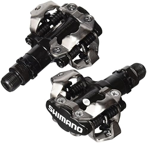 Shimano PDM520 Clipless SPD Bicycle Cycling Pedals BLACK "With Cleats"