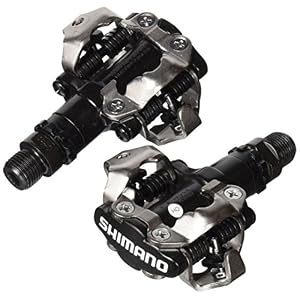 Shimano PDM520 Clipless SPD Bicycle Cycling Pedals BLACK “With Cleats”