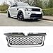 WXHBD Rejilla de Parachoques Delantero para Coche, Panel Central, Estilo Exterior, Parrilla Superior para Land Range Sport Rover L320/L 320 2005 2006 2007 2008 2009