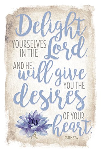 Delight Youselves New Horizon 6" x 9" Wood Plaque with Easel