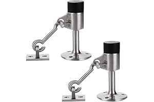 Sumnacon Door Hook Opener, Safety Doorstops with Sound Dampening