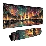 【Compatibilité Étendue】: Convient à une grande variété de souris et claviers, qu’ils soient filaires, sans fil, mécaniques, laser ou optiques. Avec une épaisseur équilibrée et des bords finement travaillés, il s’adapte à de nombreux environnements de bureau ou de jeu.