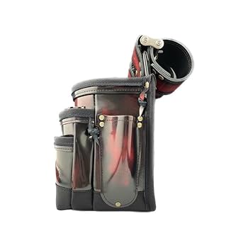 とらまるニックス アドバンガラス革腰袋3段タイプとハンマーホルダー ニックス(KNICKS) アドバンガラス革3段腰袋 底・縁補強タイプ