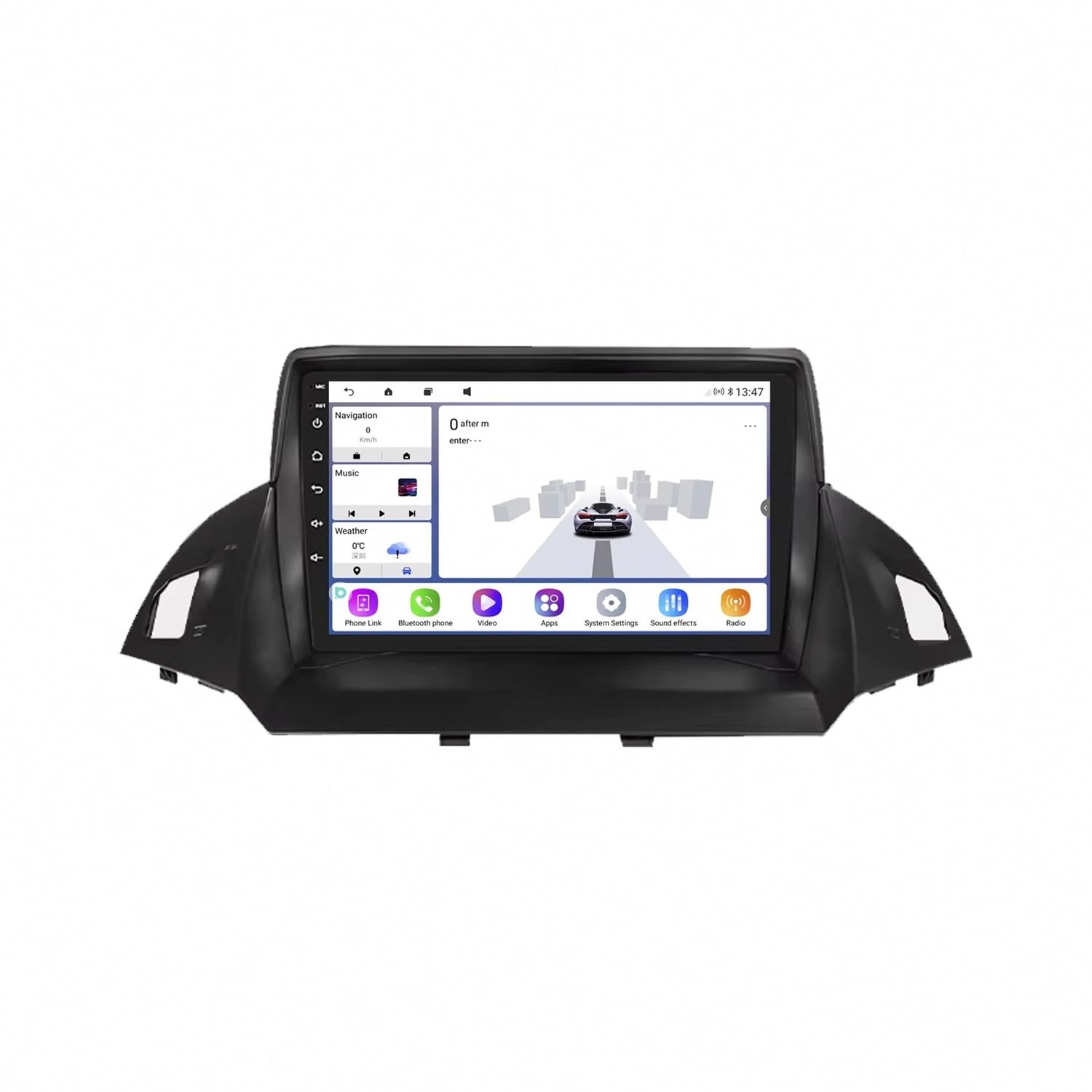 Navegación GPS para Ford Kuga 2 con Android Auto y Bluetooth 32GB 8