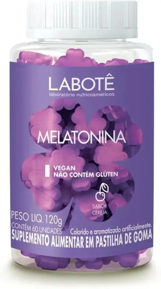 Melatonina Sabor Cereja - 60 Gomas