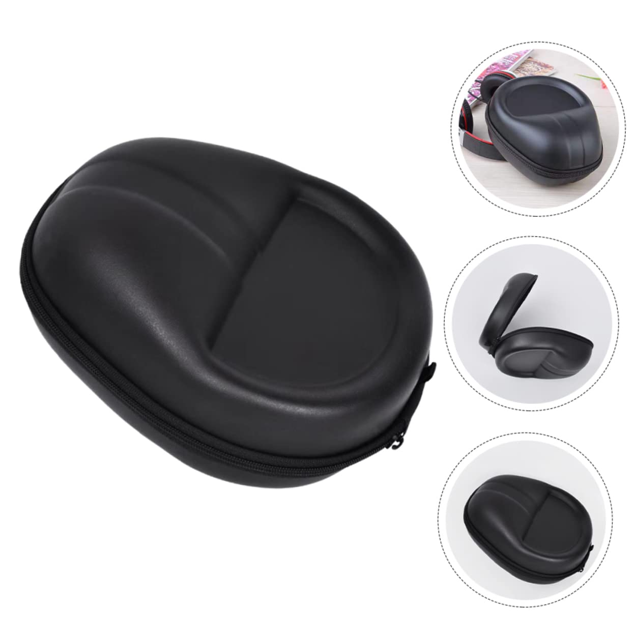 OSALADI 3piezas Estuche Eva para Auriculares Bolsa De Almacenamiento y Ligera Funda Protectora para Auriculares y Accesorios para y