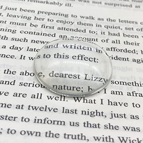 Image of 2PCS X Optical Glass Lens Without Edge Dameter 51MM Flat-Convex Lens, Focusing LED Convex Lens (2PCS Φ51mm*H12.5*F75)