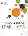 Wiley 11th Hour Guide for 2019 Level II CFA Exam
