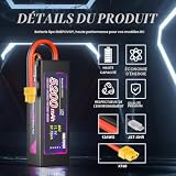 Emepovgy lot de 2 batteries LiPo 3S 5200 mAh 80C XT60 photo 2
