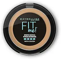 Maybelline NY Pó compacto Efeito Mate e Poros Invisíveis Fit Me Médio Neutro N05