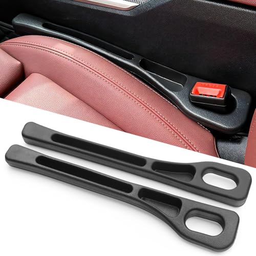 JINYJIA Car Seat Gap Filler 2 Pezzi, Riempitivo per Sedili Auto, Nuovo Striscia a Prova di Perdite Sul Lato del Sedile, Organizer per Spazio Auto, Fessure Sedile Auto Universale, per Auto SUV,Camion