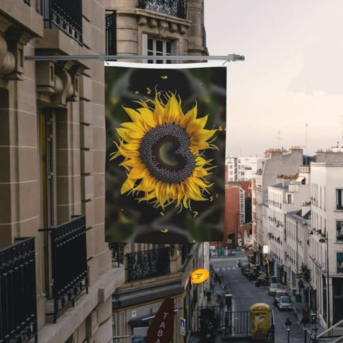 Drapeau extérieur robuste contre le vent : pavillon double 1,2x1,8m