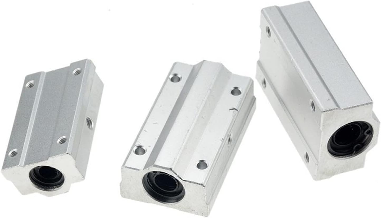4 Pieces of Linear Motion Ball Bearing Slider, CNC, 3D Printer Parts, Used for Lathes, Printing(SCS10LUU)