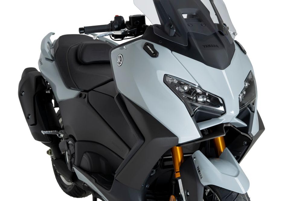 Puig 22605J Alerones Frontales Naked, diseñados para potenciar la estética deportiva y mejorar el rendimiento aerodinámico, aportando mayor estabilidad, control y carácter a la motocicleta, Negro Mate