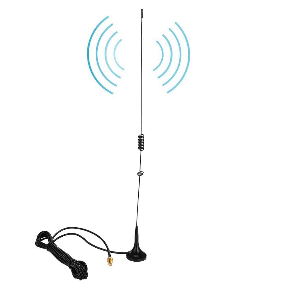 Antena Walkie Talkie, dwuzakresowa samochodowa antena radiowa VHF/UHF SMA Jack do UV-5R.