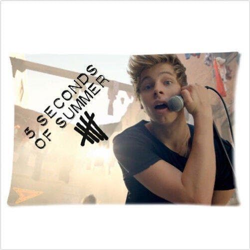 Lijia--Pillowcase 5SOS Luke Hemmings Custom Rectangle Pillow Case 20x30 inch Two Sides by Lijia