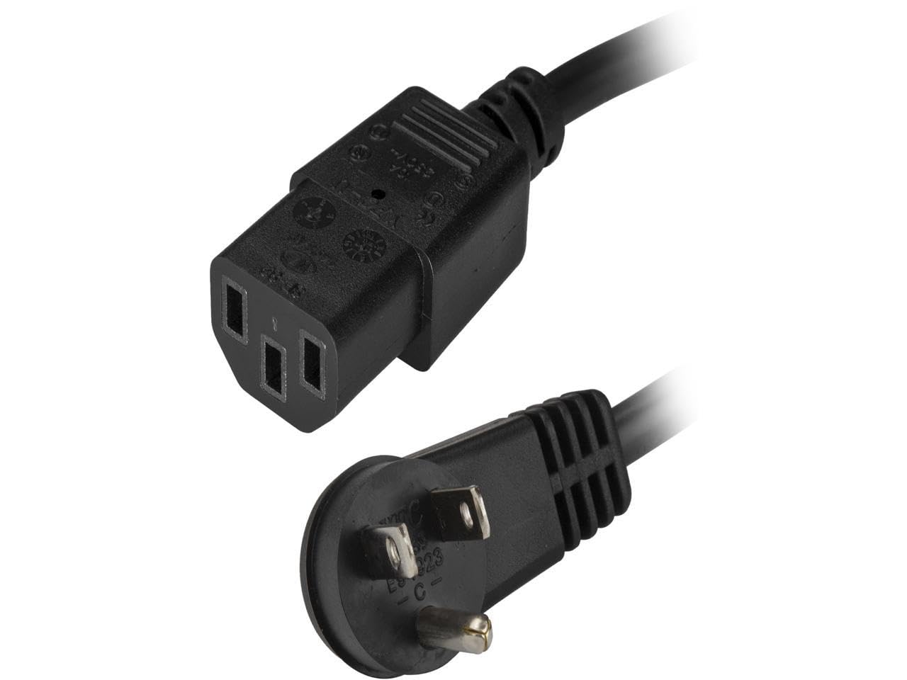 Computer Power Cord - 6ft C13 to NEMA 5-15P -6