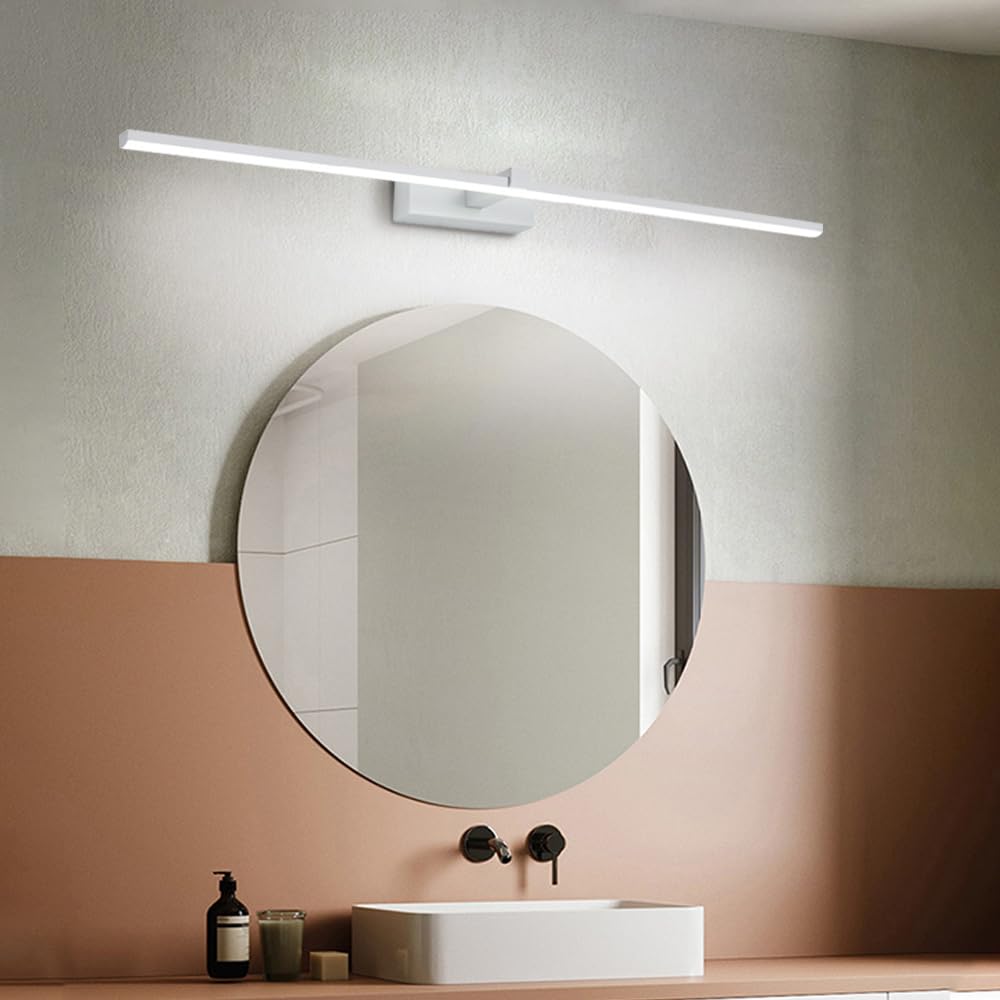 Jadssox Lampada da toeletta Moderna per Bagno, Lampada da Bagno, Lampada da Bagno su Specchio, Lampada da toeletta a LED, Lampada da toeletta a Barra, Lampada da Bagno, Luce da Bagno