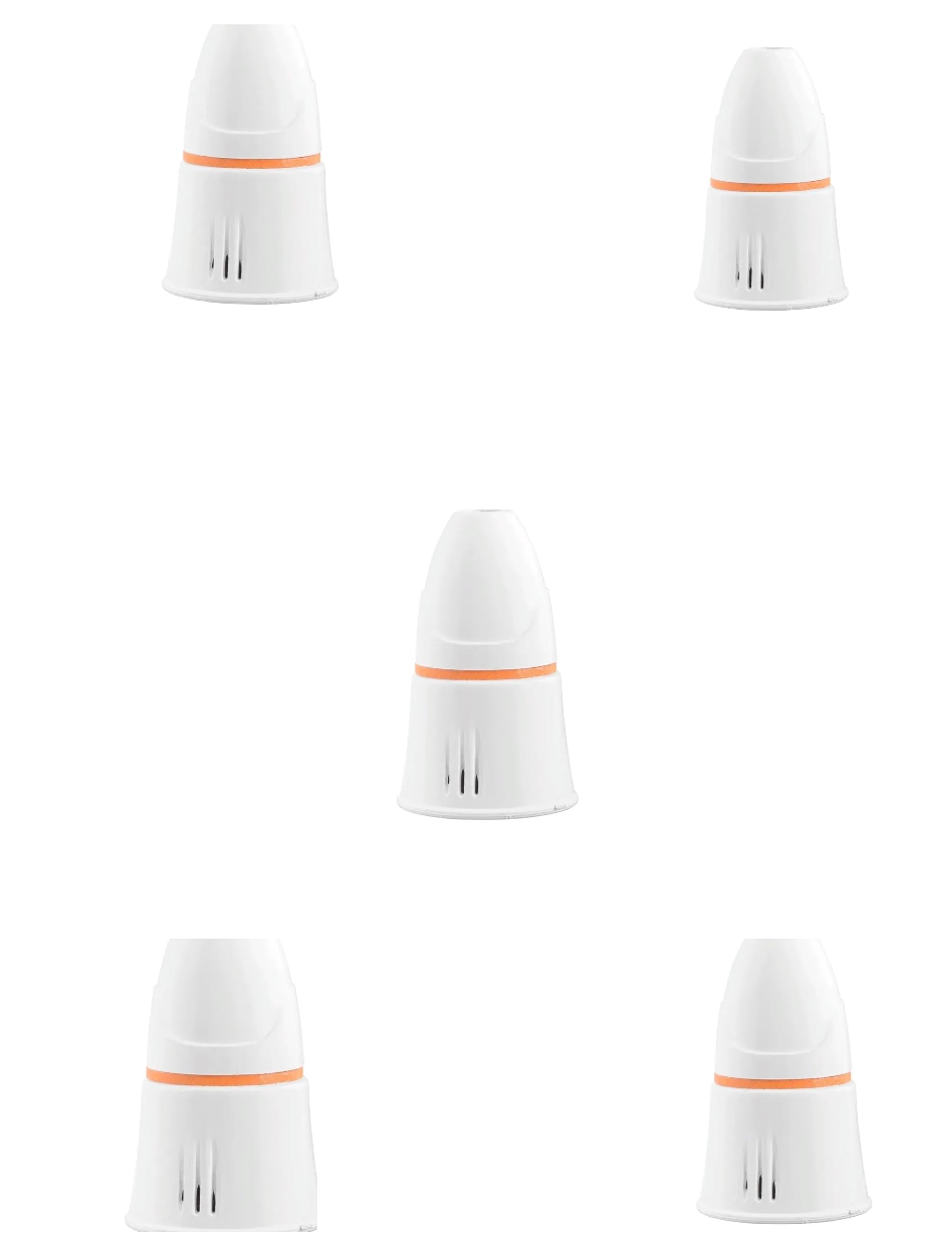 Sumanta Collection Lamp Shade Skirt Holder Set of 5 Pcs - White - Edison Screw (E27) - Hanging-image-17