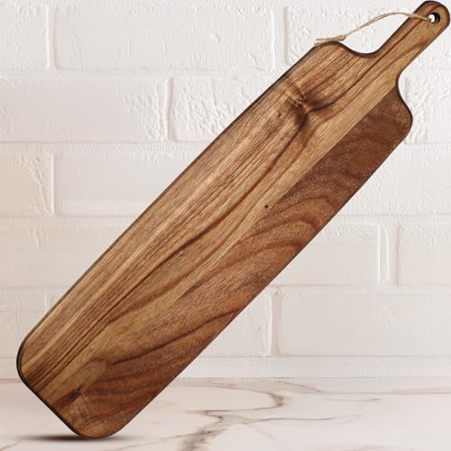 Tabla de Cortar de Madera Hsei con Mango Rectangular miniatura 1