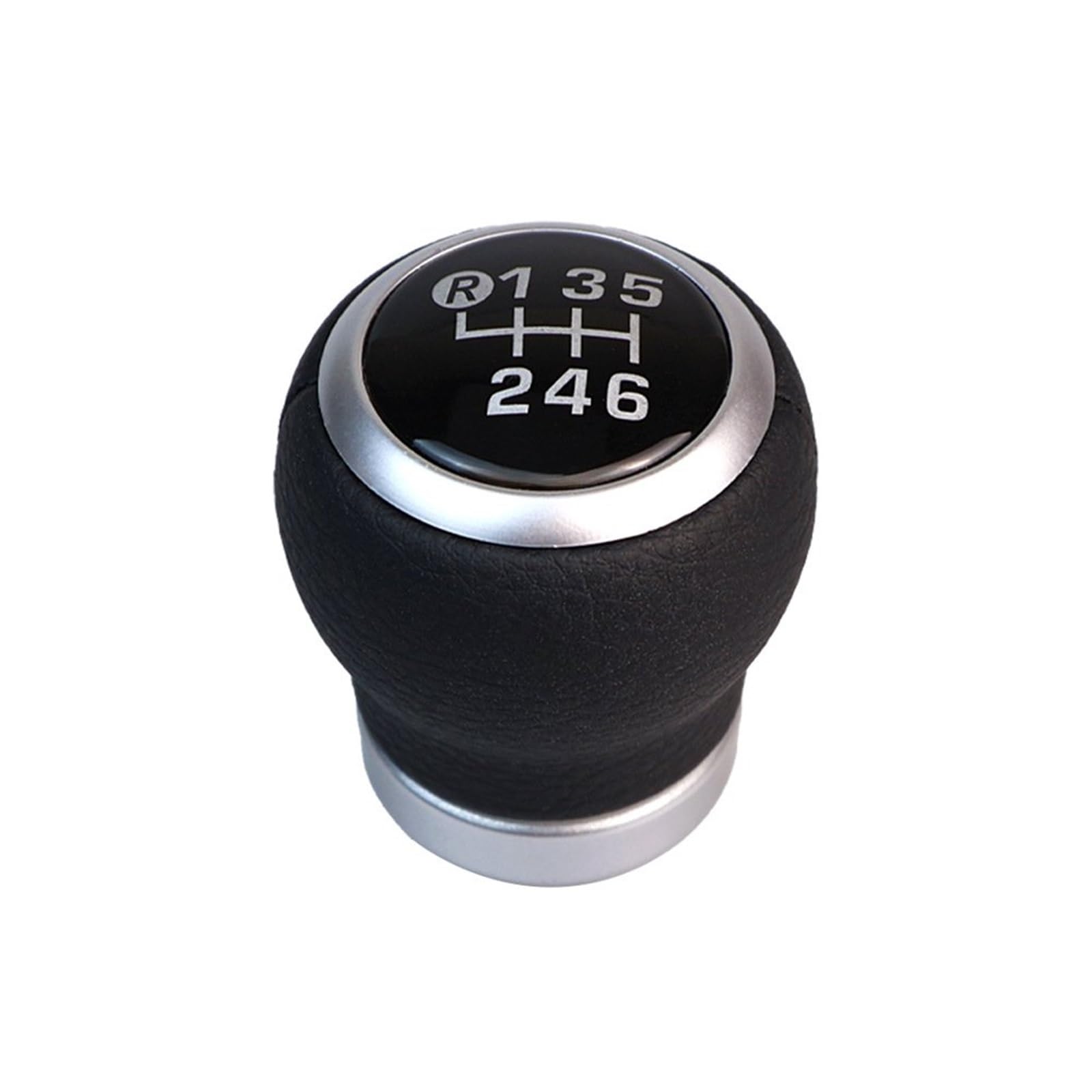 Aimazom Black Car Gear Shift Knob For Subaru For Impreza For Wrx For Sti 2010-2019 Manual Gear Shift Knob Shifter Lever Head For Modification And Replacement(,C)