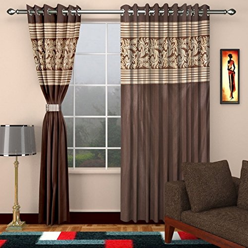 Buy Rayon Casa CurtainsSet of 2 ( SKURNCN29_WINDOW) Online at Low