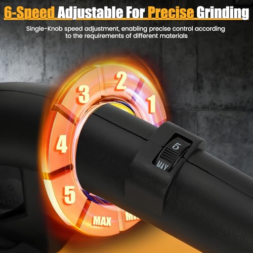 4-Head 3800W Concrete Grinder
