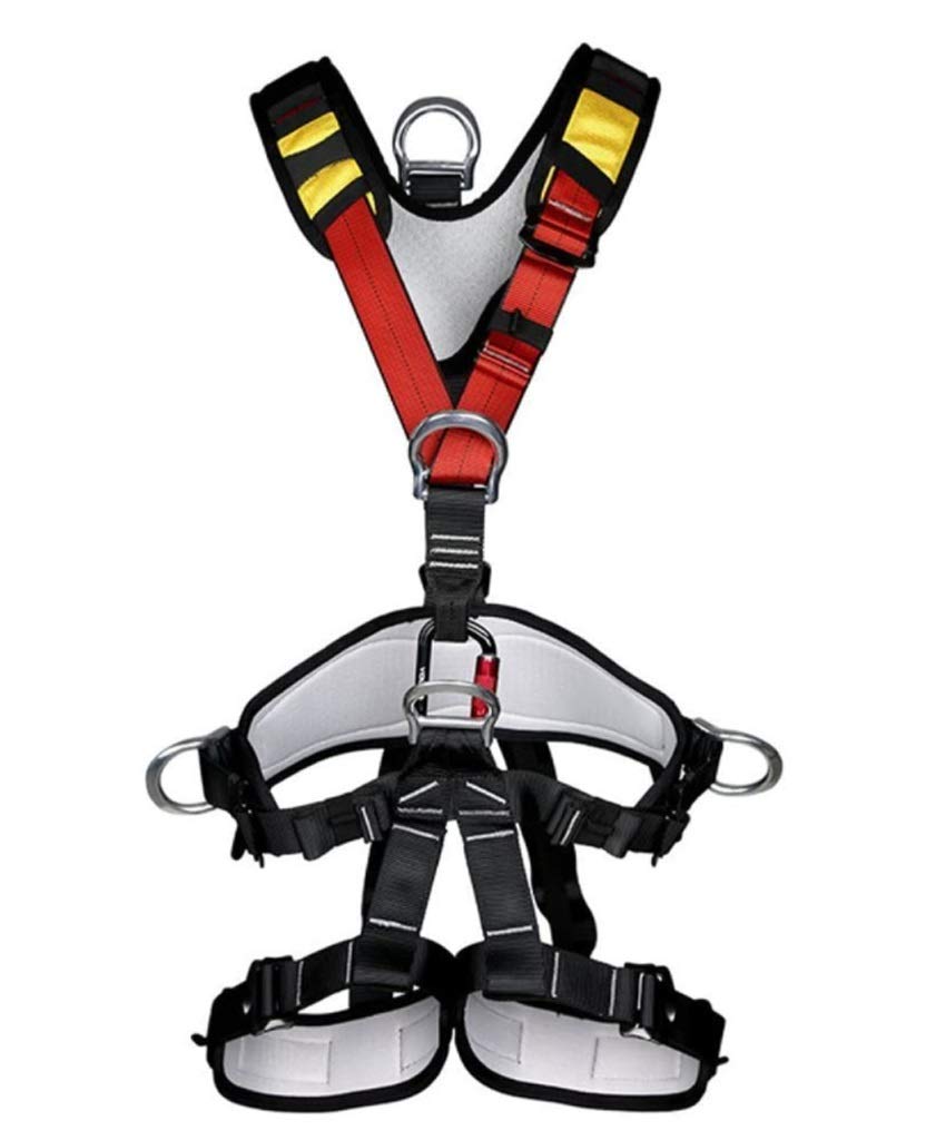 Buy ZWR Outdoor Full Body Climbing Harness, Safety Harness Fall