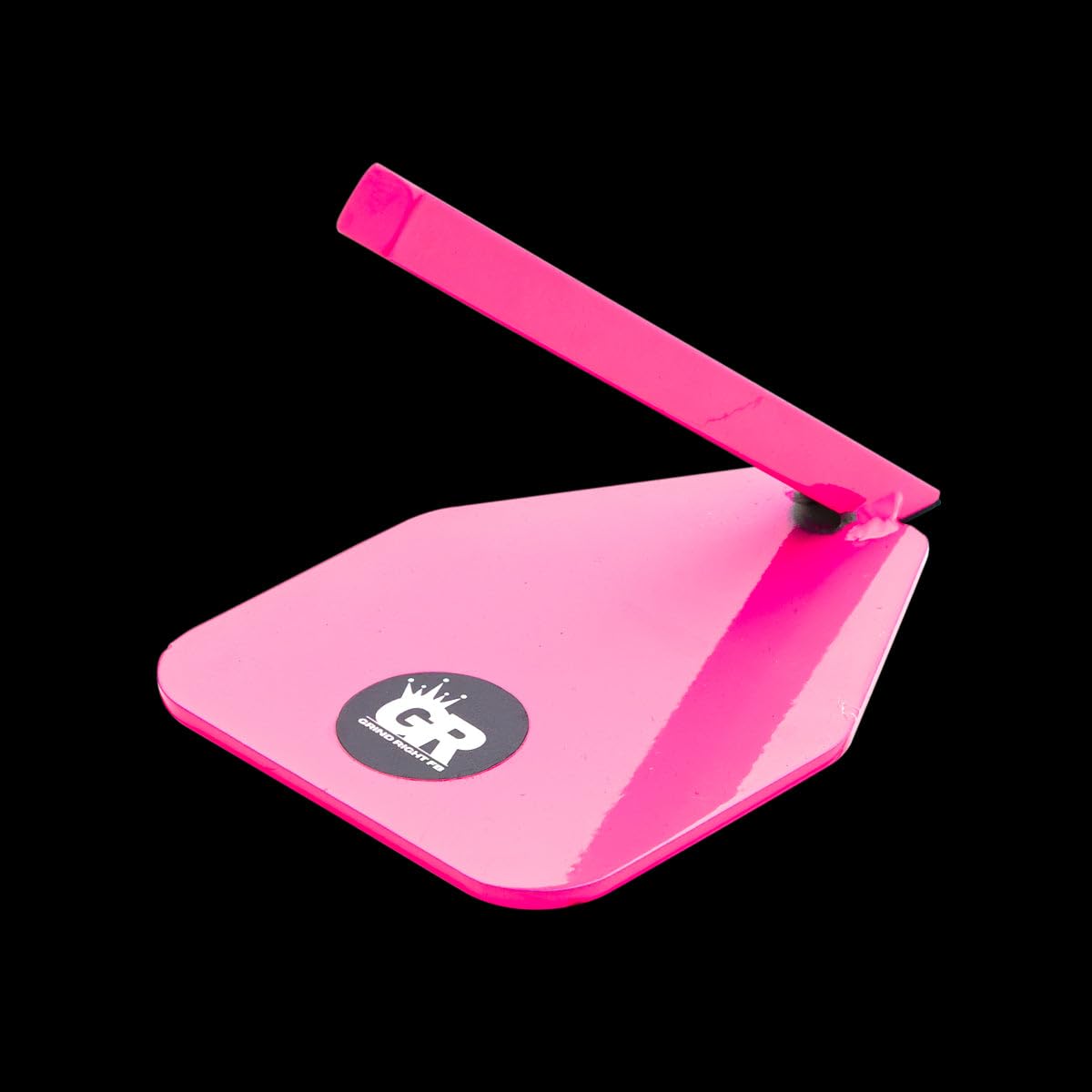 Grind Right Portable Square Pole Jam Fingerboard Rail Raw